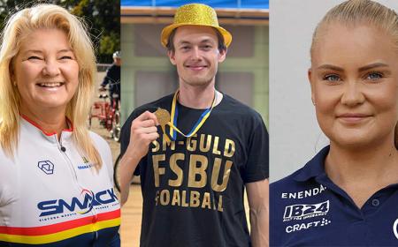 Eva Zahawi, Arvid Rydqvist och Rosalie Sjödahl 