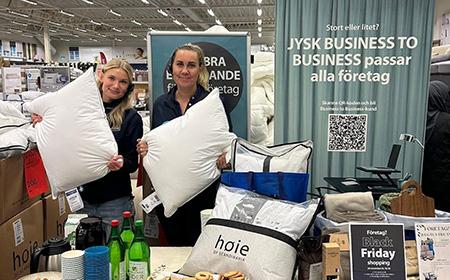 JYSK Falkenberg redo för företagsevent